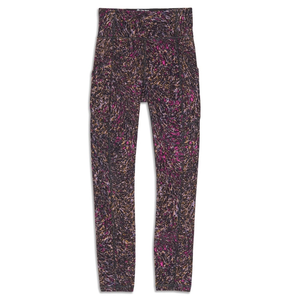 Lululemon Invigorate High-Rise Tight In Topography Multi Waist 11”